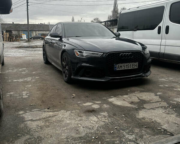 Синій Ауді А6, об'ємом двигуна 3 л та пробігом 160 тис. км за 18000 $, фото 1 на Automoto.ua