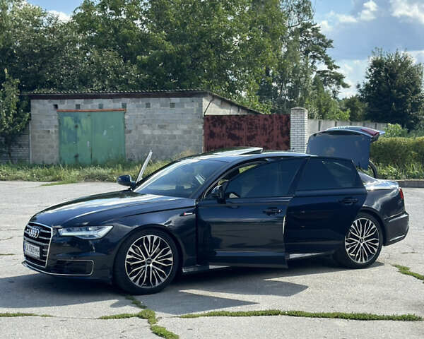 Синий Ауди А6, объемом двигателя 3 л и пробегом 125 тыс. км за 20000 $, фото 1 на Automoto.ua