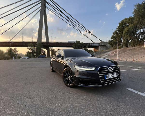 Ауди А6 2016 в Киеве на Automoto.ua Синий Ауди А6, объемом двигателя 1.97 л и пробегом 168 тыс. км за 26499 $, фото 1 на Automoto.ua