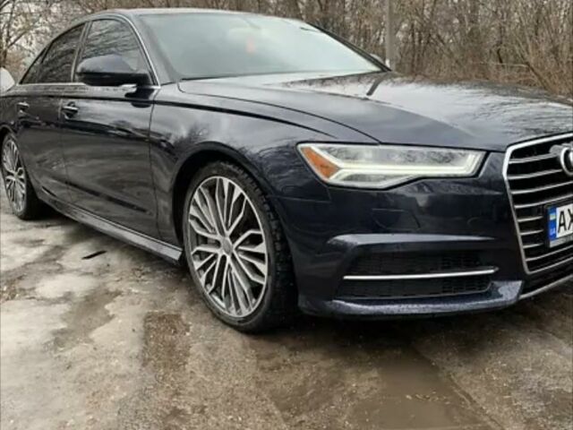 Синий Ауди А6, объемом двигателя 2 л и пробегом 100 тыс. км за 27000 $, фото 1 на Automoto.ua