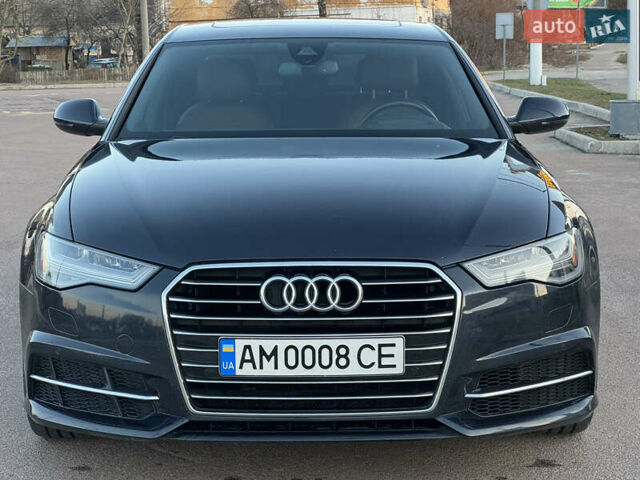 Синий Ауди А6, объемом двигателя 3 л и пробегом 105 тыс. км за 26000 $, фото 1 на Automoto.ua