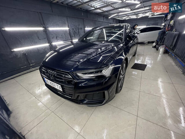 Синий Ауди А6, объемом двигателя 3 л и пробегом 94 тыс. км за 39500 $, фото 1 на Automoto.ua