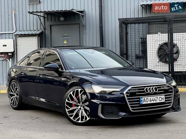 Синий Ауди А6, объемом двигателя 3 л и пробегом 70 тыс. км за 42499 $, фото 1 на Automoto.ua