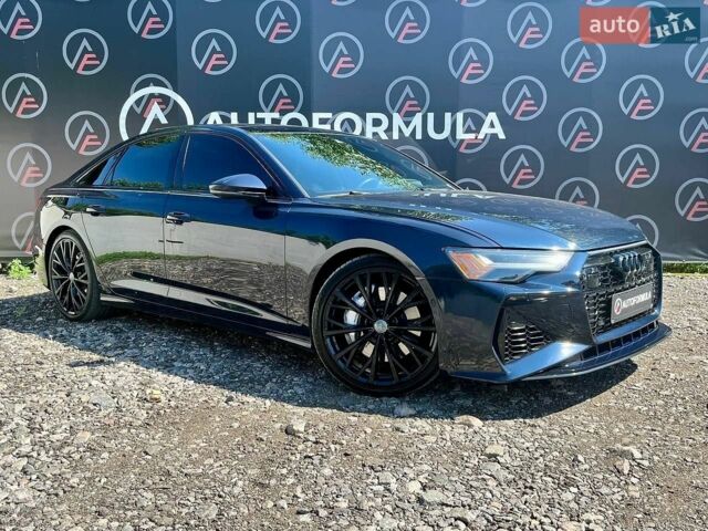 Синий Ауди А6, объемом двигателя 3 л и пробегом 76 тыс. км за 38990 $, фото 1 на Automoto.ua