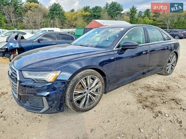 Синий Ауди А6, объемом двигателя 3 л и пробегом 50 тыс. км за 10000 $, фото 1 на Automoto.ua