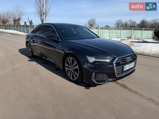 Синий Ауди А6, объемом двигателя 3 л и пробегом 80 тыс. км за 33000 $, фото 1 на Automoto.ua