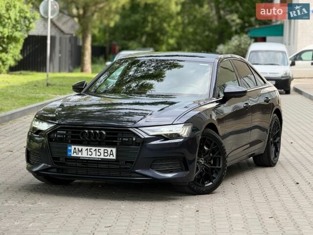 Синий Ауди А6, объемом двигателя 2.97 л и пробегом 116 тыс. км за 38500 $, фото 1 на Automoto.ua