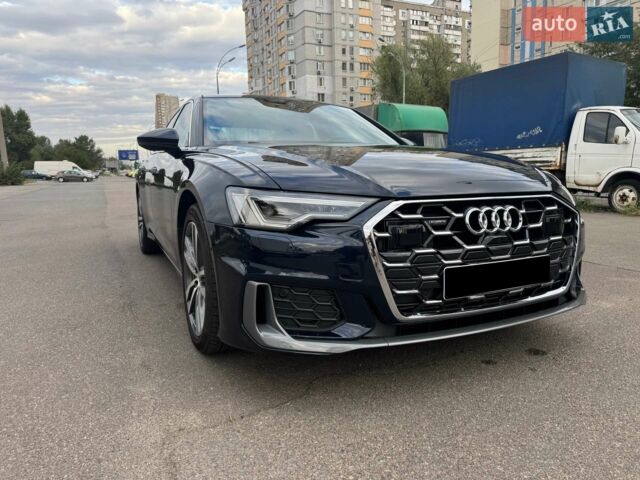 Синий Ауди А6, объемом двигателя 3 л и пробегом 74 тыс. км за 37000 $, фото 1 на Automoto.ua