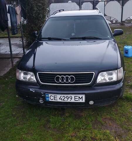 Синий Ауди А6, объемом двигателя 2.5 л и пробегом 350 тыс. км за 3000 $, фото 1 на Automoto.ua