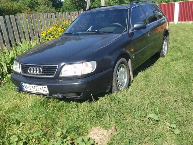 Синий Ауди А6, объемом двигателя 2.6 л и пробегом 4 тыс. км за 2510 $, фото 1 на Automoto.ua