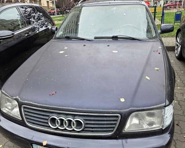 Синий Ауди А6, объемом двигателя 2.6 л и пробегом 323 тыс. км за 2200 $, фото 1 на Automoto.ua