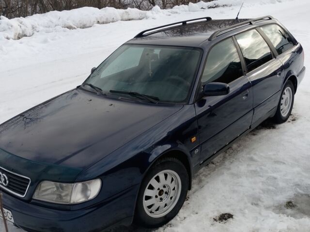 Синий Ауди А6, объемом двигателя 2 л и пробегом 470 тыс. км за 3000 $, фото 1 на Automoto.ua