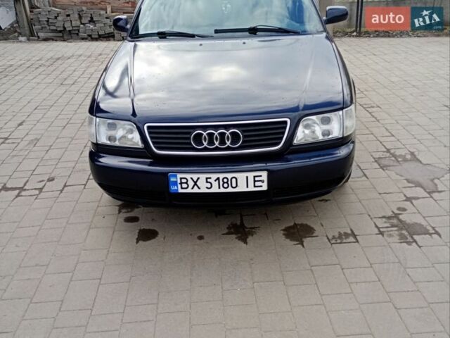 Синий Ауди А6, объемом двигателя 2 л и пробегом 348 тыс. км за 2400 $, фото 1 на Automoto.ua