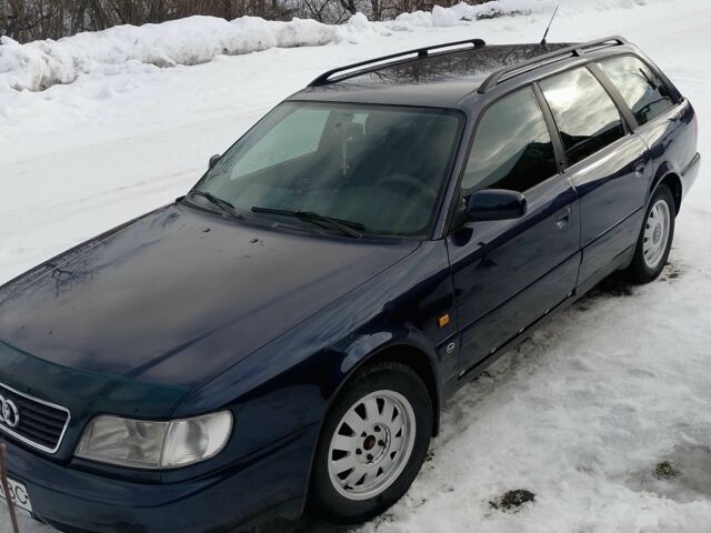 Синий Ауди А6, объемом двигателя 2 л и пробегом 470 тыс. км за 3100 $, фото 1 на Automoto.ua