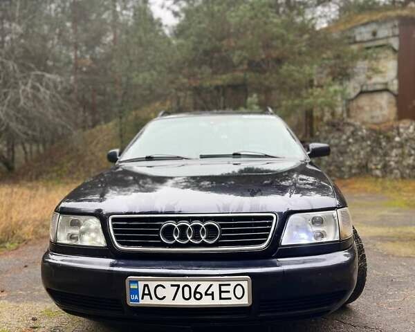 Синій Ауді А6, об'ємом двигуна 2.5 л та пробігом 550 тис. км за 3500 $, фото 1 на Automoto.ua