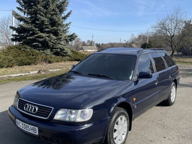 Синій Ауді А6, об'ємом двигуна 1.8 л та пробігом 310 тис. км за 3200 $, фото 1 на Automoto.ua