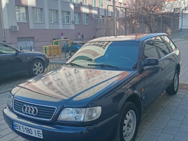 Синий Ауди А6, объемом двигателя 2 л и пробегом 400 тыс. км за 2300 $, фото 1 на Automoto.ua