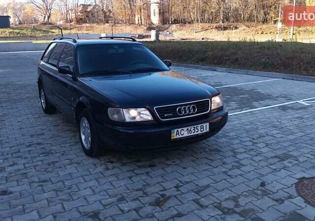 Синий Ауди А6, объемом двигателя 1.78 л и пробегом 345 тыс. км за 3000 $, фото 1 на Automoto.ua