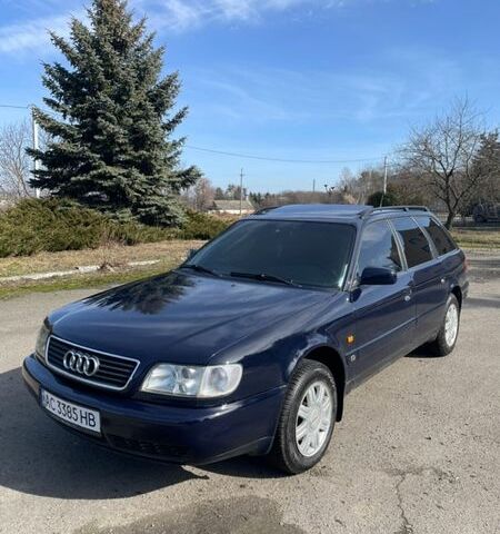 Синий Ауди А6, объемом двигателя 1.78 л и пробегом 310 тыс. км за 3200 $, фото 1 на Automoto.ua