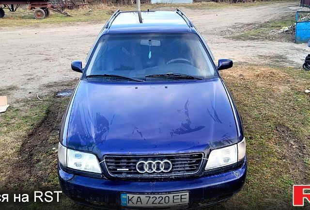 Синий Ауди А6, объемом двигателя 2.8 л и пробегом 499 тыс. км за 2800 $, фото 1 на Automoto.ua