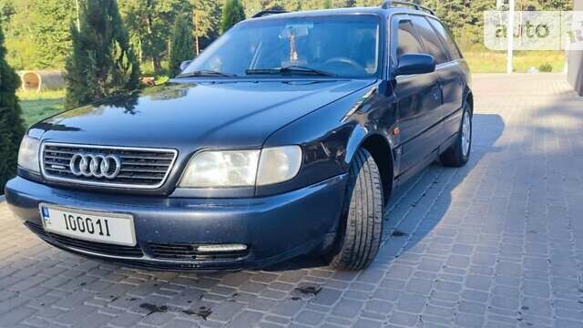 Синий Ауди А6, объемом двигателя 2.8 л и пробегом 462 тыс. км за 3500 $, фото 1 на Automoto.ua
