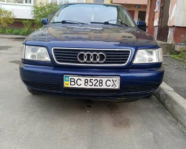 Синий Ауди А6, объемом двигателя 2.6 л и пробегом 420 тыс. км за 3700 $, фото 1 на Automoto.ua