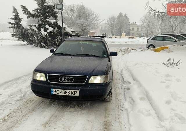 Синий Ауди А6, объемом двигателя 2.5 л и пробегом 505 тыс. км за 3500 $, фото 1 на Automoto.ua