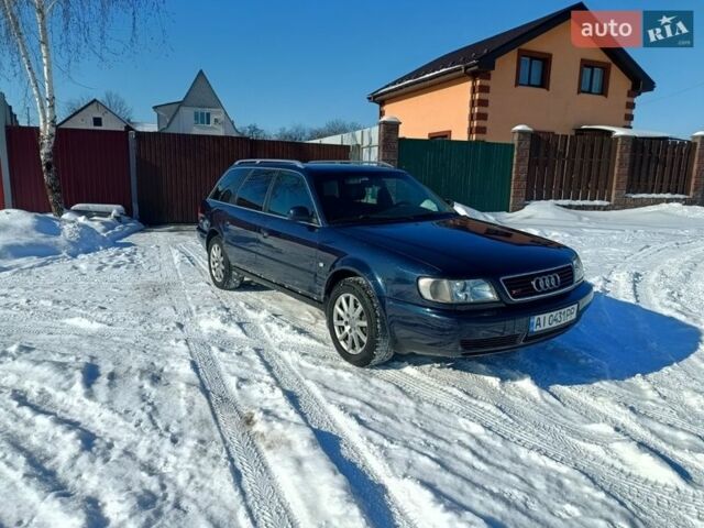 Синий Ауди А6, объемом двигателя 2.46 л и пробегом 600 тыс. км за 4100 $, фото 1 на Automoto.ua