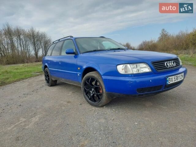 Синий Ауди А6, объемом двигателя 2.5 л и пробегом 413 тыс. км за 3600 $, фото 1 на Automoto.ua