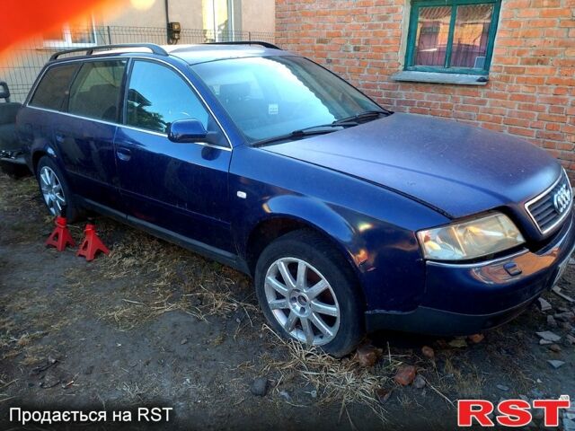 Синий Ауди А6, объемом двигателя 2.5 л и пробегом 420 тыс. км за 2550 $, фото 1 на Automoto.ua