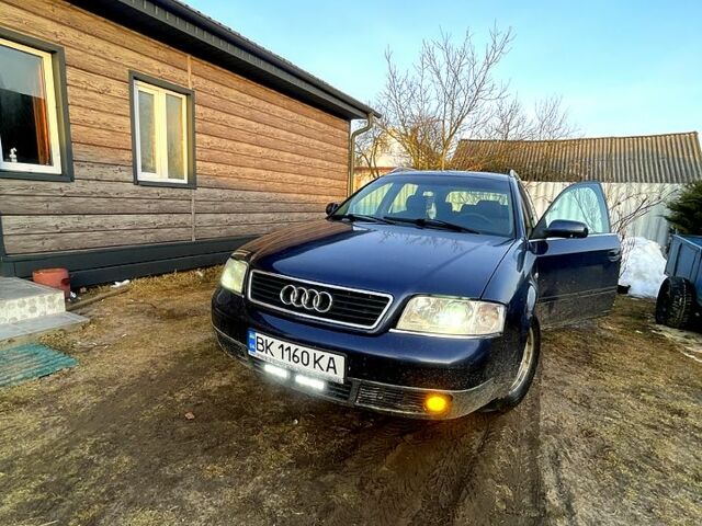 Синий Ауди А6, объемом двигателя 2.5 л и пробегом 420 тыс. км за 2950 $, фото 1 на Automoto.ua