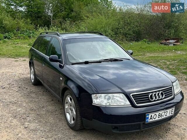 Синий Ауди А6, объемом двигателя 2.5 л и пробегом 546 тыс. км за 3600 $, фото 1 на Automoto.ua