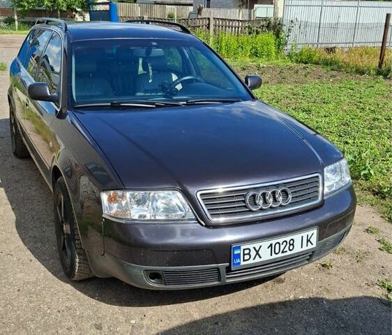 Синий Ауди А6, объемом двигателя 2.5 л и пробегом 399 тыс. км за 3600 $, фото 1 на Automoto.ua