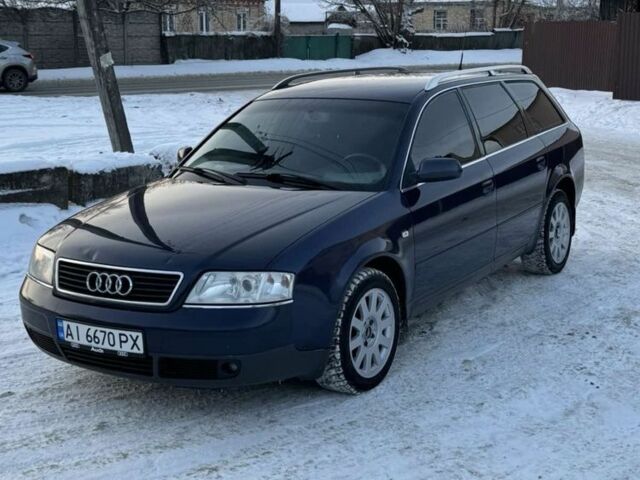 Синий Ауди А6, объемом двигателя 2.4 л и пробегом 310 тыс. км за 4200 $, фото 1 на Automoto.ua