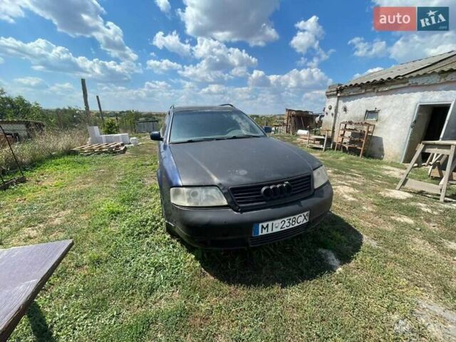 Синий Ауди А6, объемом двигателя 2.5 л и пробегом 400 тыс. км за 1500 $, фото 1 на Automoto.ua