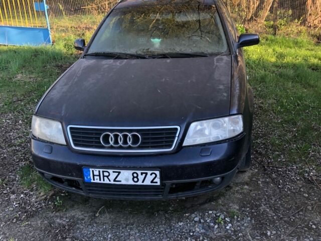 Синий Ауди А6, объемом двигателя 2.5 л и пробегом 300 тыс. км за 1000 $, фото 1 на Automoto.ua