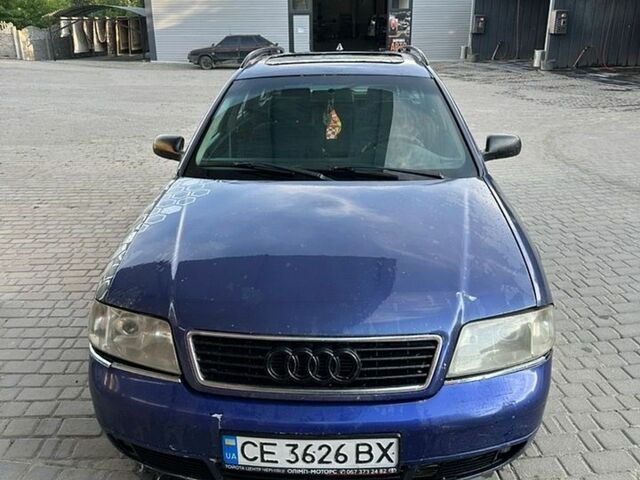 Синий Ауди А6, объемом двигателя 2.5 л и пробегом 357 тыс. км за 1900 $, фото 1 на Automoto.ua