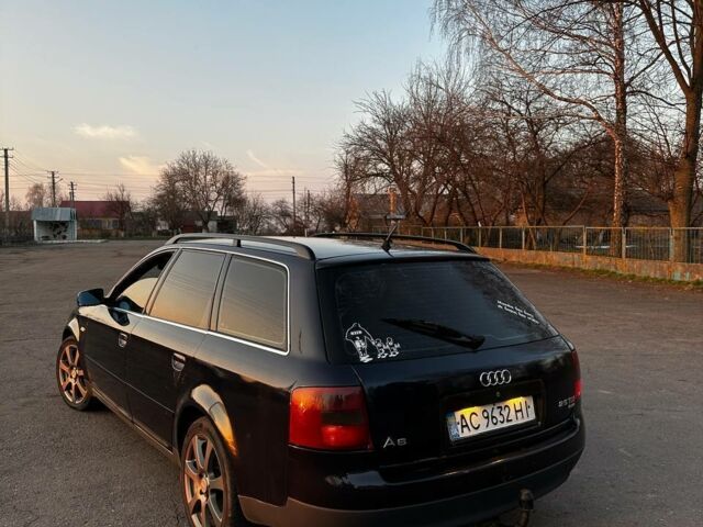Синий Ауди А6, объемом двигателя 2.5 л и пробегом 437 тыс. км за 3300 $, фото 1 на Automoto.ua