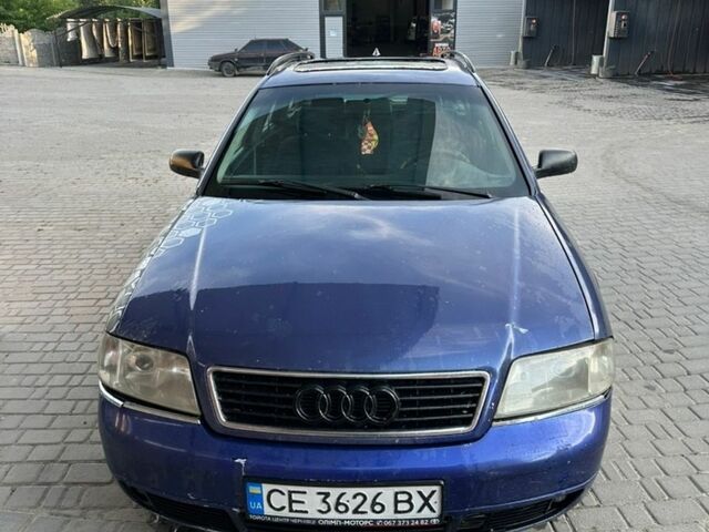 Синий Ауди А6, объемом двигателя 2.5 л и пробегом 357 тыс. км за 1650 $, фото 1 на Automoto.ua