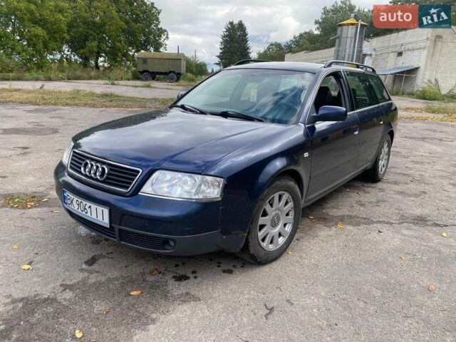 Синий Ауди А6, объемом двигателя 2.5 л и пробегом 324 тыс. км за 3000 $, фото 1 на Automoto.ua