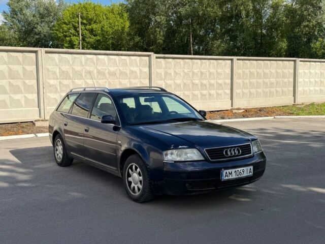 Синий Ауди А6, объемом двигателя 2.5 л и пробегом 400 тыс. км за 2300 $, фото 1 на Automoto.ua