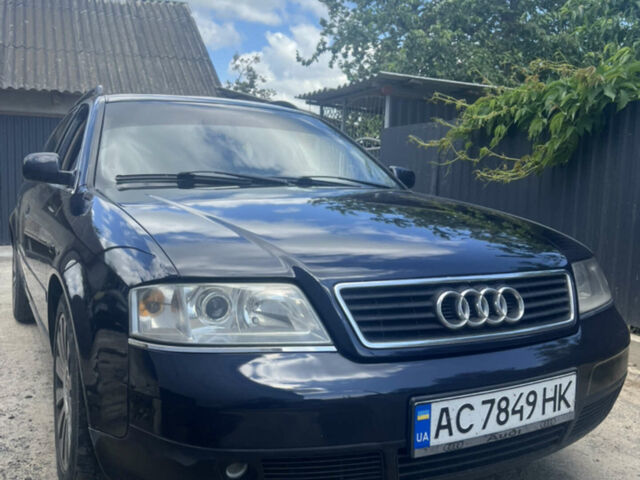Синий Ауди А6, объемом двигателя 2.4 л и пробегом 280 тыс. км за 3700 $, фото 1 на Automoto.ua
