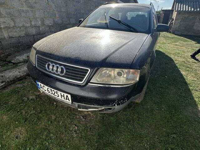 Синий Ауди А6, объемом двигателя 2.5 л и пробегом 555 тыс. км за 1400 $, фото 1 на Automoto.ua