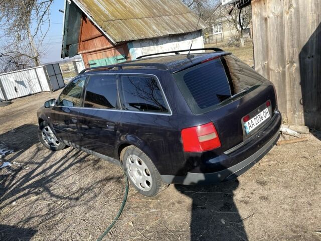 Синій Ауді А6, об'ємом двигуна 2.5 л та пробігом 180 тис. км за 2800 $, фото 1 на Automoto.ua