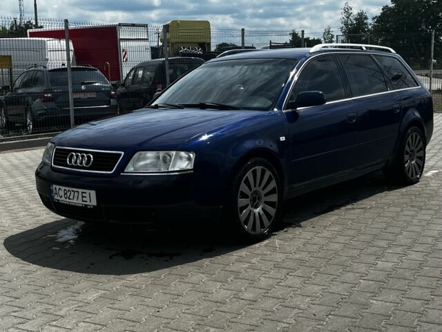 Синий Ауди А6, объемом двигателя 2.5 л и пробегом 300 тыс. км за 2700 $, фото 1 на Automoto.ua