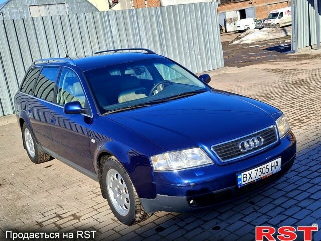 Синий Ауди А6, объемом двигателя 2.8 л и пробегом 315 тыс. км за 4000 $, фото 1 на Automoto.ua