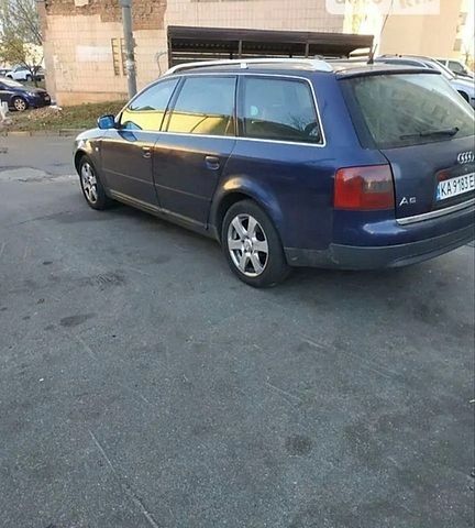 Синий Ауди А6, объемом двигателя 2.5 л и пробегом 361 тыс. км за 4200 $, фото 1 на Automoto.ua