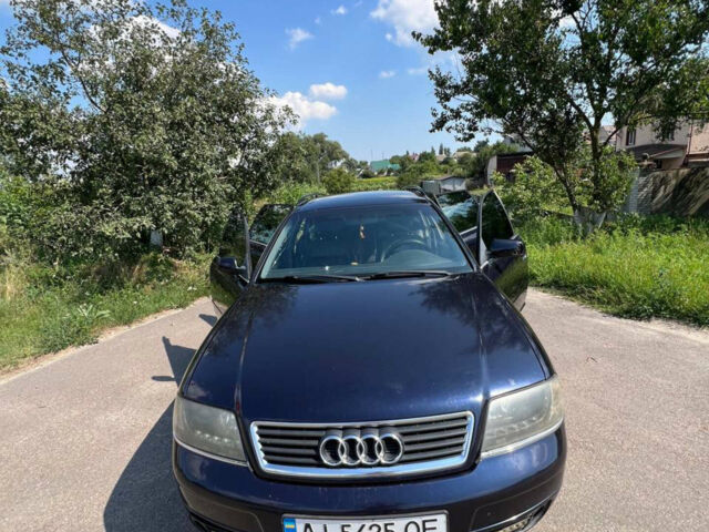 Синий Ауди А6, объемом двигателя 2.5 л и пробегом 298 тыс. км за 3300 $, фото 1 на Automoto.ua