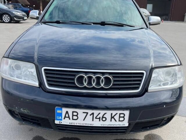 Синий Ауди А6, объемом двигателя 2.5 л и пробегом 443 тыс. км за 4200 $, фото 1 на Automoto.ua