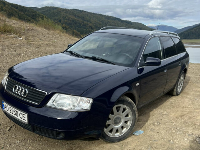 Синий Ауди А6, объемом двигателя 2.5 л и пробегом 270 тыс. км за 3600 $, фото 1 на Automoto.ua